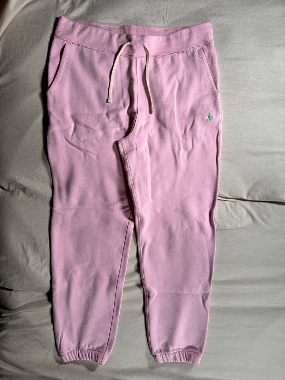 Polo Ralph Lauren Men's The RL Fleece Sweatpant Pink Large NWT Loungewear